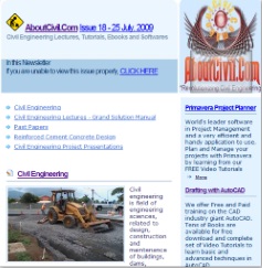 1st Civil Engineering Newsletter