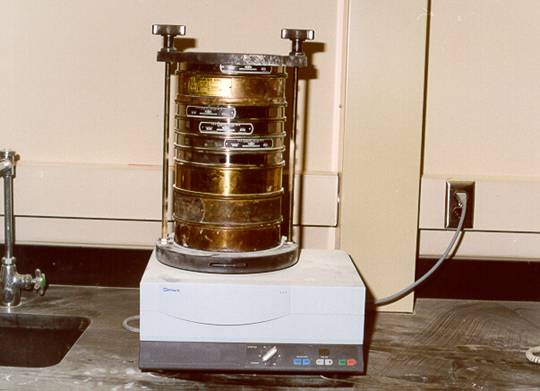 Sieves on a Sieve Shaker for Sieve Analysis