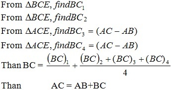 Baseline Extension Method 1