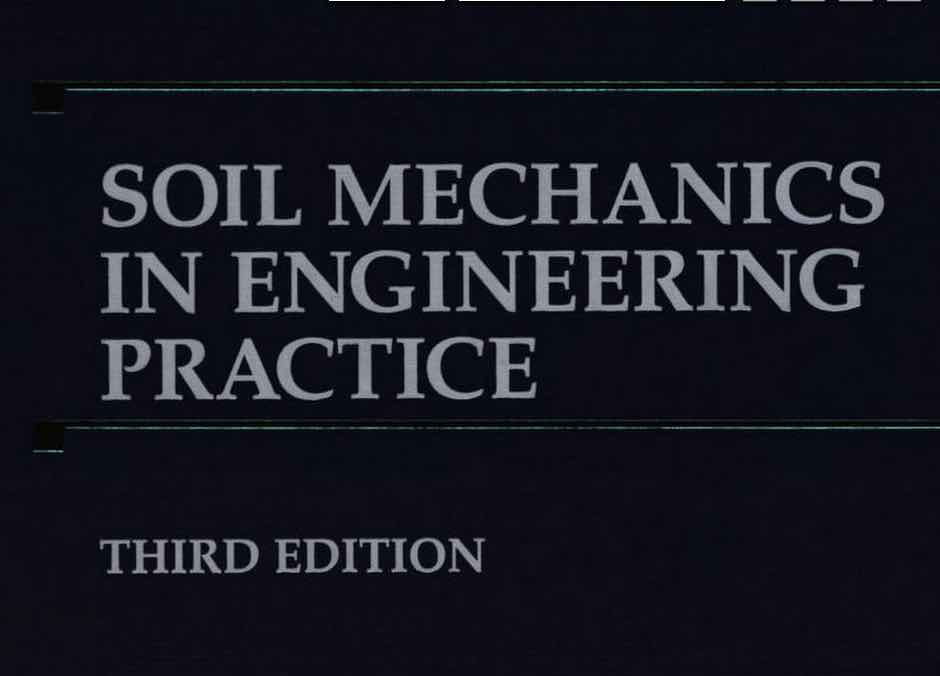 Soil Mechanics by Terzaghi