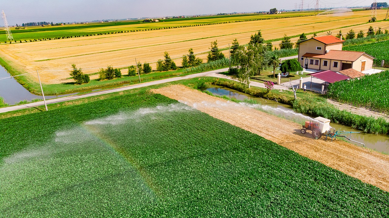 Surface Irrigation Sprinkler Method